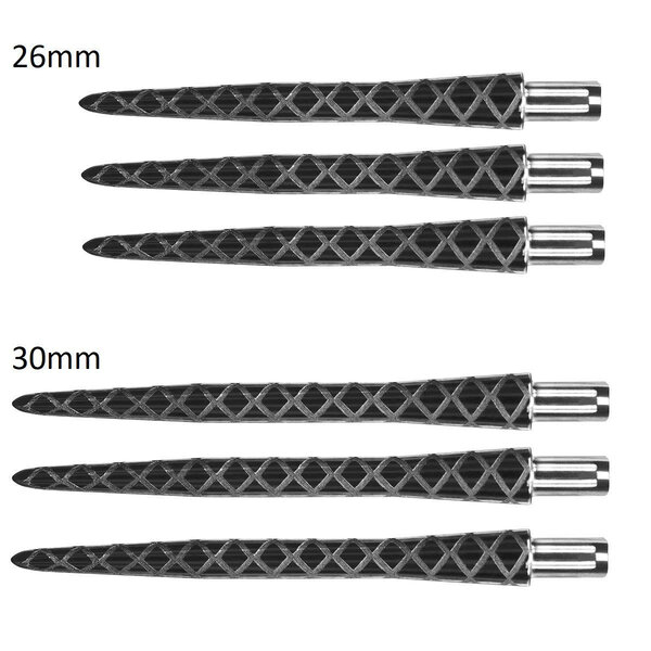 Target Darts Target Firestorm Diamond Replacement Steel Tip Points