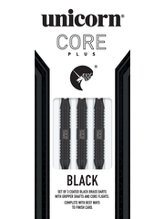 Unicorn Darts Unicorn Core Plus Win Black Style 1 Soft Tip Darts
