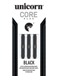 Unicorn Darts Unicorn Core Plus Win Black Style 1 Soft Tip Darts