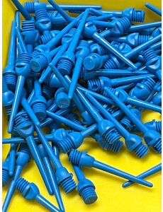 Alchemist Alchemist Euro Lipped Tips Blue 24mm 100 pieces