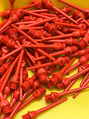 Alchemist Alchemist Euro Lipped Tips Red 24mm 100 pieces