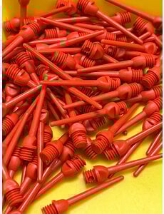 Alchemist Alchemist Euro Lipped Tips Red 24mm 100 pieces