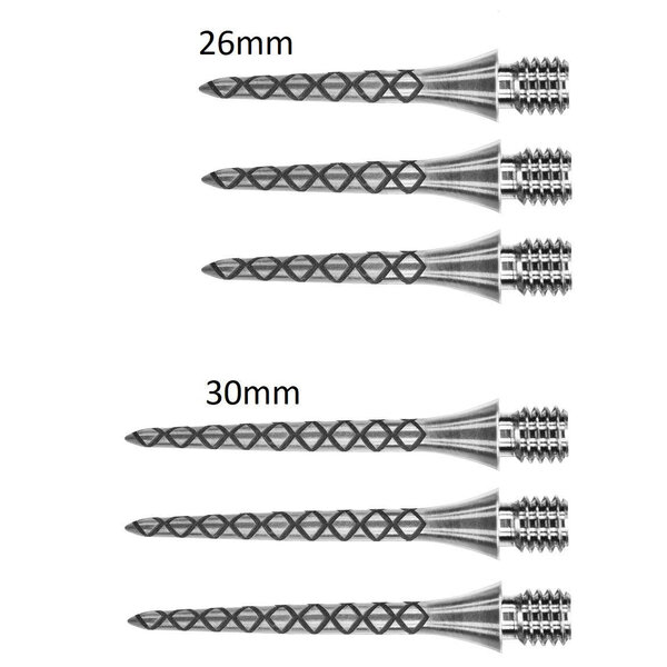 Target Darts Target Titanium Pro Silver Diamond Conversion Point