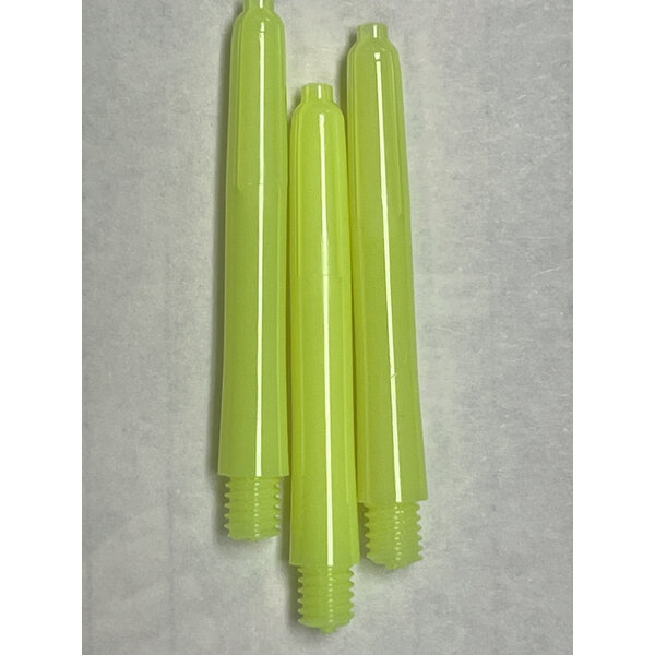 Designa Fluro Yellow Short Nylon Shafts