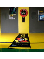 CueSoul CUESOUL Light Weight Darts Mat, Capped Skull