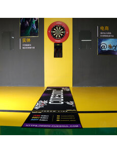 CueSoul CUESOUL Light Weight Darts Mat, Demon