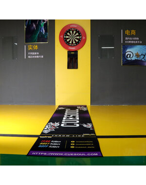 CueSoul CUESOUL Light Weight Darts Mat, Demon