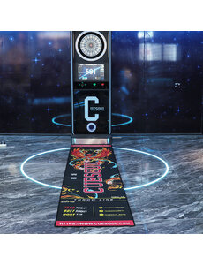 CueSoul CUESOUL Light Weight Darts Mat, Vermilion Bird