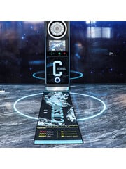 CueSoul CUESOUL Light Weight Darts Mat, White Tiger