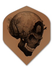 Alchemy Alchemy Copper Headstone Skull No.2 Standard Dart Flights
