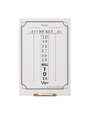 Viper Darts Viper Large Dry Erase Score Board