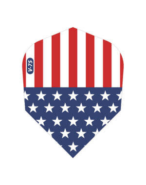Viper Darts Viper American Flag Translucent Classic V-75 Standard Dart Flights