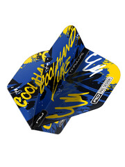RED DRAGON Red Dragon Hardcore Luke Humphries Graffiti Blue Dart Flights