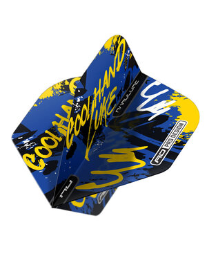 RED DRAGON Red Dragon Hardcore Luke Humphries Graffiti Blue Dart Flights