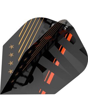Target Darts Target Pro Player Raymond van Barneveld 80 Black Standard No6 Dart Flights