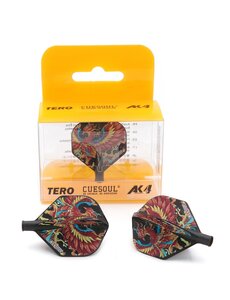 CueSoul CueSoul AK4 Vermilion Bird Standard Mythological Dart Flights