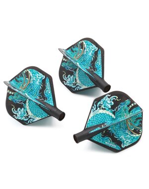 CueSoul CueSoul AK4 Azure Dragon Standard Mythological Dart Flights