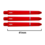 RED DRAGON Red Dragon TRX Intermediate Dart Shafts
