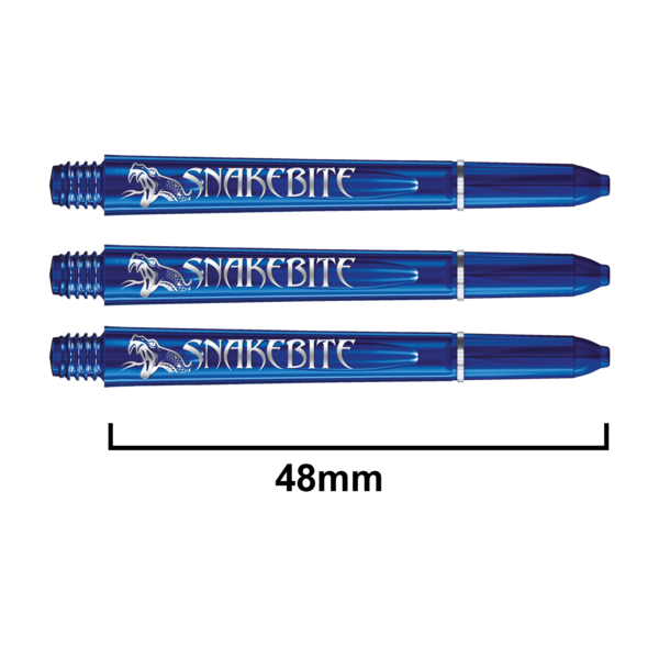 RED DRAGON Red Dragon Peter Wright Snakebite Logo Polycarbonate Medium Dart Shafts