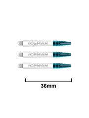 RED DRAGON Red Dragon Gerwyn Price Iceman Nitro Ionic Short Dart Shafts