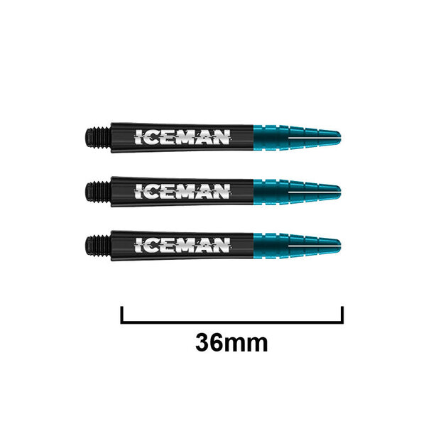 RED DRAGON Red Dragon Gerwyn Price Iceman Nitro Ionic Short Dart Shafts