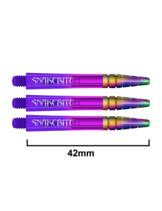 RED DRAGON Red Dragon Peter Wright Snakebite Logo Nitro Ionic Medium Dart Shafts