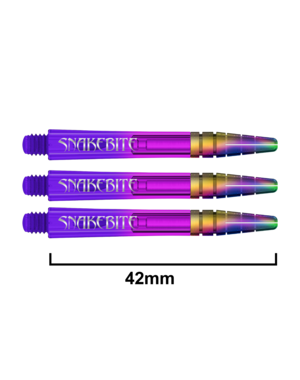 RED DRAGON Red Dragon Peter Wright Snakebite Logo Nitro Ionic Medium Dart Shafts