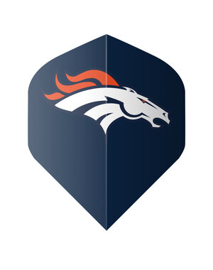NFL NFL Broncos Blue Standard Dart Flights