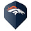 NFL NFL Broncos Blue Standard Dart Flights