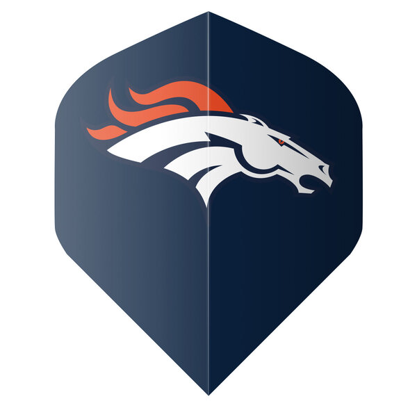 NFL NFL Broncos Blue Standard Dart Flights
