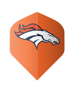 NFL NFL Broncos Orange Standard Dart Flights