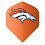 NFL NFL Broncos Orange Standard Dart Flights
