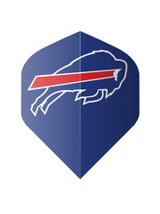 NFL NFL Buffalo Bills Blue Standard Dart Flights