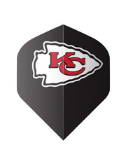 NFL NFL Chiefs Black Standard Dart Flights