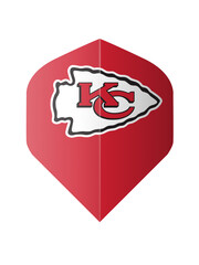 NFL NFL Chiefs Red Standard Dart Flights