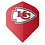 NFL NFL Chiefs Red Standard Dart Flights