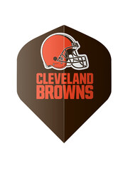 NFL NFL Cleveland Browns Brown Standard Dart Flights