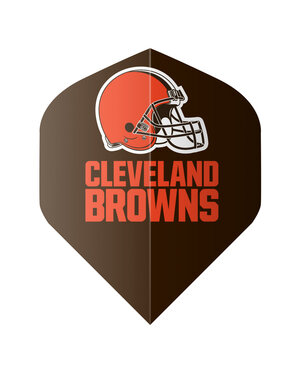 NFL NFL Cleveland Browns Brown Standard Dart Flights