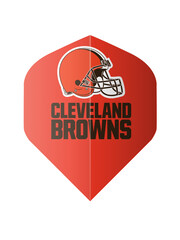 NFL NFL Cleveland Browns Orange Standard Dart Flights