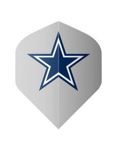 NFL NFL Dallas Cowboys Grey Standard Dart Flights