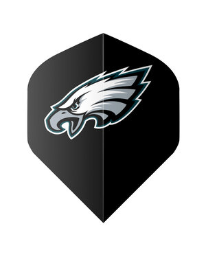 NFL NFL Eagles Black Standard Dart Flights