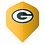NFL NFL Packers Yellow Standard Dart Flights