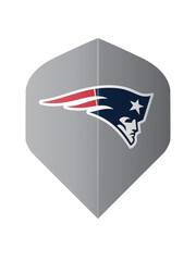 NFL NFL Patriots Grey Standard Dart Flights