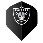 NFL NFL Raiders Black Standard Dart Flights