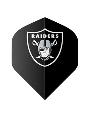 NFL NFL Raiders Black Standard Dart Flights