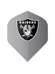 NFL NFL Raiders Grey Standard Dart Flights