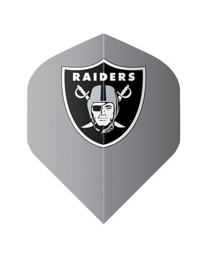 NFL NFL Raiders Grey Standard Dart Flights
