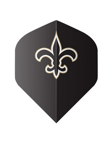 NFL NFL Saints Black Standard Dart Flights