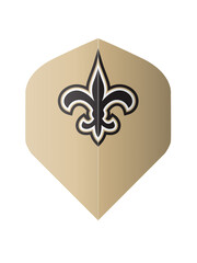 NFL NFL Saints Gold Standard Dart Flights
