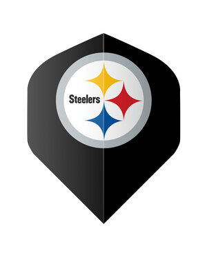 NFL NFL Steelers Black Standard Dart Flights